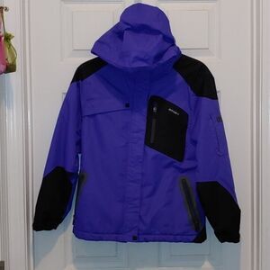 Hawke & Co. purple  jacket with hood
 Sz 14